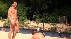 hard beach