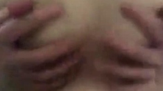 Mature Playing With Extreme Big Nipples