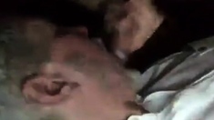 Sucking a hot young man in a cruising cinema