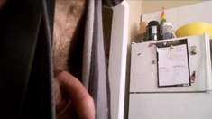 Str8 flashing in front of janitor