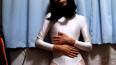 Crossdresser With Leotard