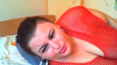 BBW webcam orgasm