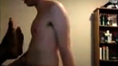 Hung Wht Cock Destroyes Blk Ass