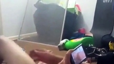 Best friend lets me recored him jo, as seen in video