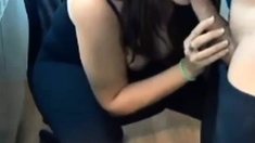 Hot Brunette Girl Homemade