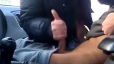 Blowjob In The Car