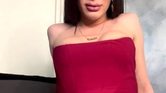 Solo webcam tranny masturbation