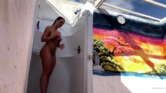 Rahyndee James Nude Shower Onlyfans Leaked Nude XXX Videos