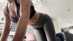 amygreen workout video working that arse onlyfans xxx