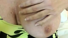 Blonde Nice Big Boobs Masturbating