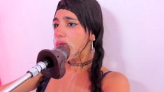 Shy brunette homemade amateur webcam teen