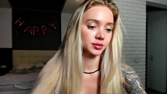 Freakin Sexy Hot Blonde Babe Solo