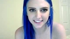 Homemade amateur webcam babe masturbating
