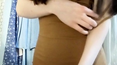 Small Titted Gypsy Masturbating