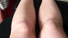 Maitresse Madelines solo foot fetish POV