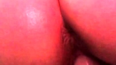 Milky ass solo hoe anally toys