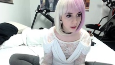 Emo Teen Becka Solo Webcam Masturbation Porn