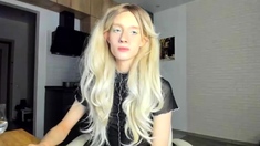 Amateur Blonde Teen Plays Solo with Toy Webcam Porn