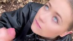 Hot amateur teen blowjob and facial HD video