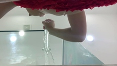 Fat Amateur With Big Jugs Masturbates With Toy