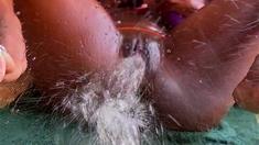 Real black amateurs suck and fuck and toy pussy in hd