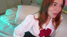 Amateur RedHead Sex Show on WebCam iveCamGirls