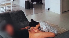 Amateur teen Blowjob with hardcore drilling