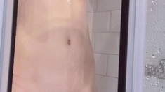 Beauty small tit amateur teen masturbating her shaved pussy