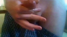 Twink's Cum-Soaked Vaseline Massage Edge