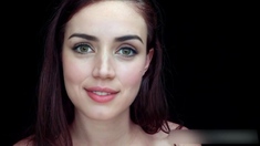 Hottest brunette solo webcam masturbation 2