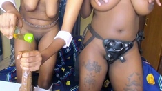 Hot Black Maid Does Some Webcam Black and Ebony