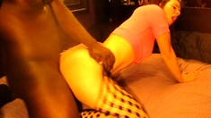 POV INTERRACIAL ASS FUCK DOGGYSTYLE FUCKING LUBE AMATEUR