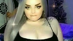 Big boobs milf masturbates with her dildo