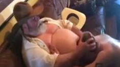 Cowboy Dad Blows Bear