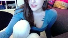 Amateur Blonde Teen Plays Solo with Toy Webcam Porn