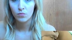 Hot Amateur Blonde Pregnant Toying Her Pussy Solo