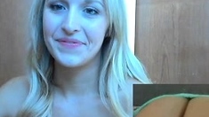 Amateur Blonde Teen Plays Solo with Toy Webcam Porn