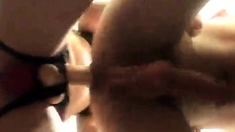Rough Pegging by a Sexy Girl at Home!