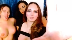 Big Boobs Lesbians On Group Sex