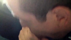 Dirty Car Blowjob: Outdoor Amateur Fun With Cim Swallow