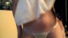 Hot Argentinian Girl's Webcam Striptease