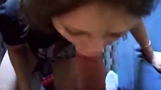 Teen slave does ass to mouth