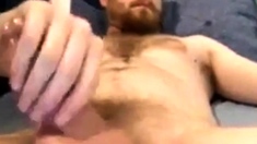 Str8 Daddy with Bigdick Shoots a Powerful Cumshot #156